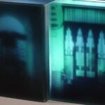 two magiacal pieces for the 'Portall' series capturing the magical, etheral glow of scession doorways in downtown Budapest at night, set within layers of transluscent glass